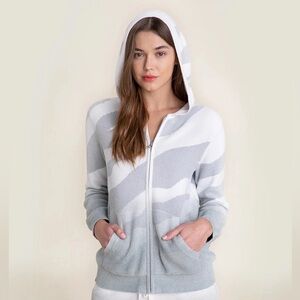 Barefoot Dreams Cozychic Ultra Lite Ocean Reef Zip Up Hoodie